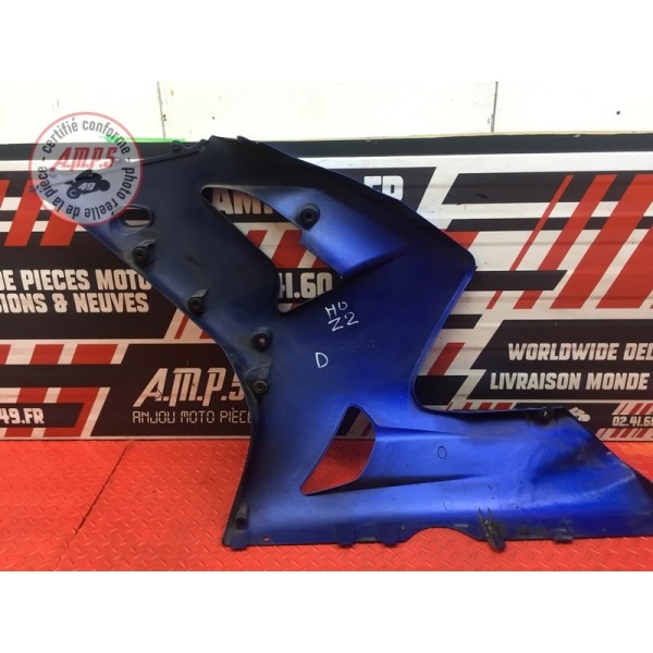 Flanc de carénage droit Kawasaki ZX-6R 636 2003 à 2004