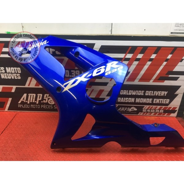 Flanc de carénage gauche Kawasaki ZX-6R 636 2003 à 2004