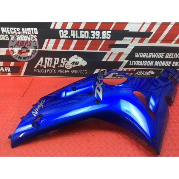 Flanc de carénage gauche Kawasaki ZX-6R 636 2003 à 2004