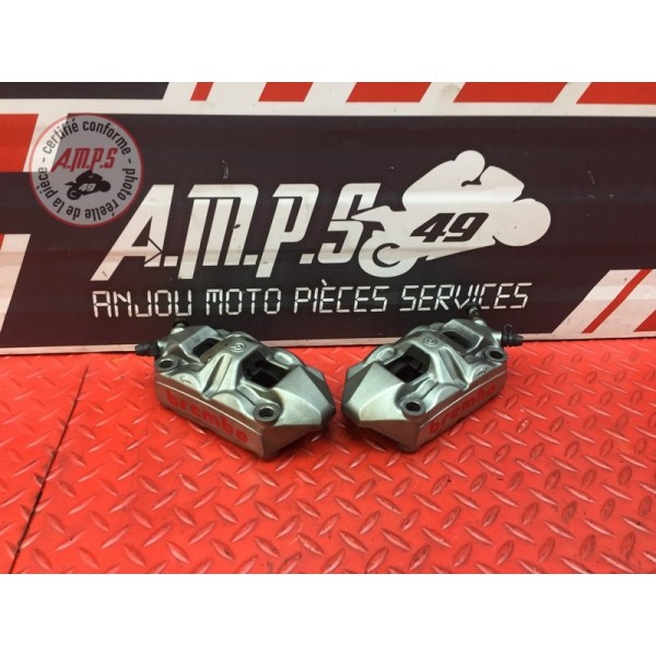 Paire d'étrier de frein avant Brembo M4 Ducati 1098 SF Streetfighter 2009 à 2013