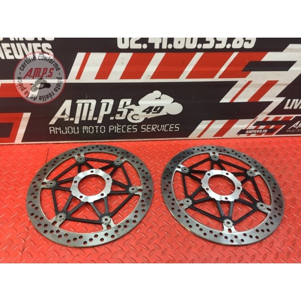 Paire de disque de frein avant Ducati 1098 SF Streetfighter 2009 à 2013