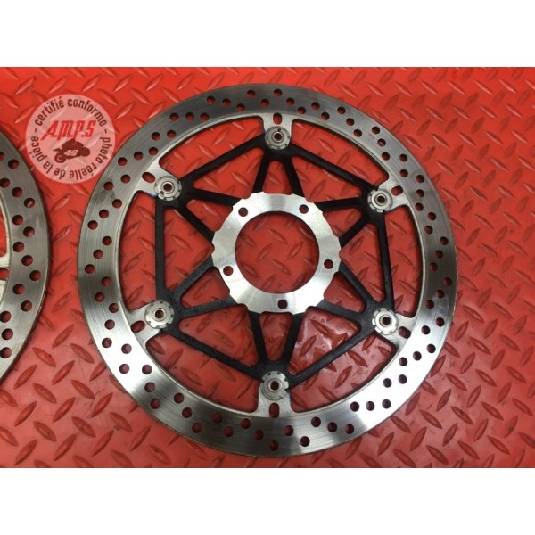 Paire de disque de frein avant Ducati 1098 SF Streetfighter 2009 à 2013