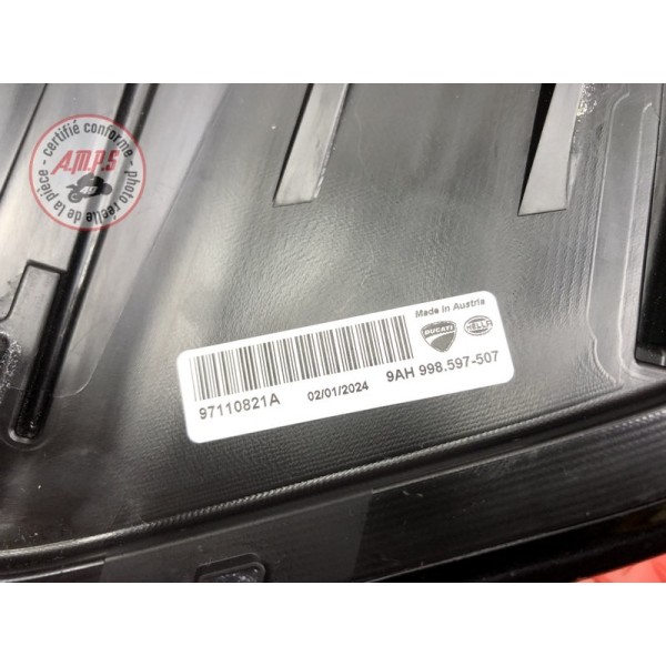 Kit obturateur d'optique et feux arrière Ducati Panigale V4 S 2018 2019