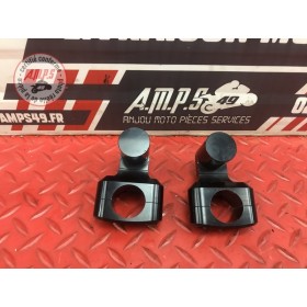 Pontet réhausseur de guidon ajustable SW-MOTECH noir, pour guidon de 22mm