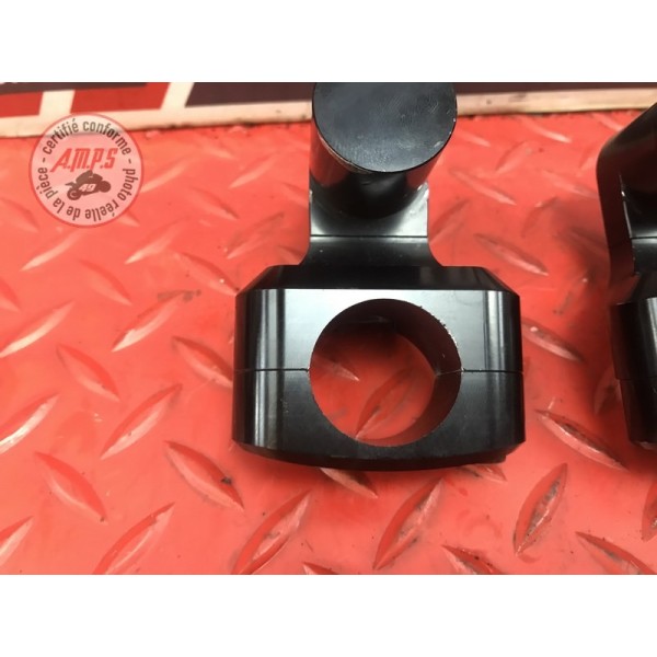 Pontet réhausseur de guidon ajustable SW-MOTECH noir, pour guidon de 22mm