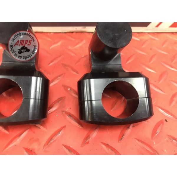 Pontet réhausseur de guidon ajustable SW-MOTECH noir, pour guidon de 22mm