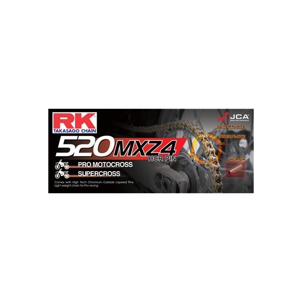 Kit chaîne Acier - RX Enduro/SM - 125 - APRILIA  2008-2011  