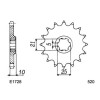 Kit chaîne Acier - T4 E/R - 500 - CAGIVA  1987-1990  