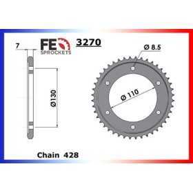 Kit chaîne Acier - YBR - 250 - YAMAHA 2010-2010 