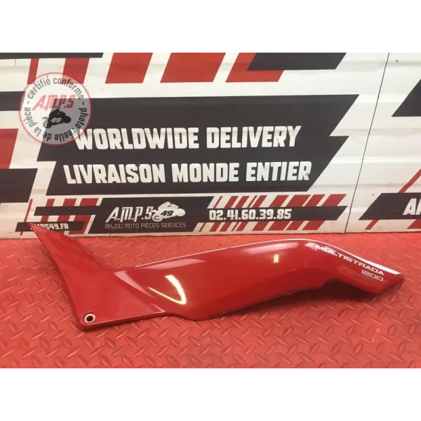 Cache plastique sous selle gauche Ducati 1200 Multistrada 2010 à 2012