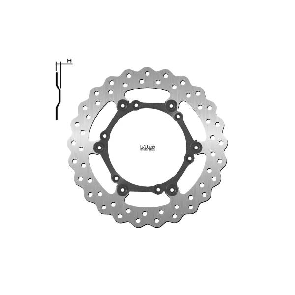 Disque de frein NG BRAKES pétale flottant