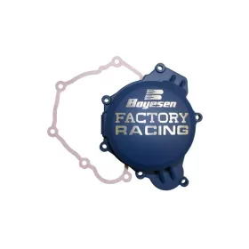 Couvercle d'allumage BOYESEN Factory Racing bleu Yamaha YZ65