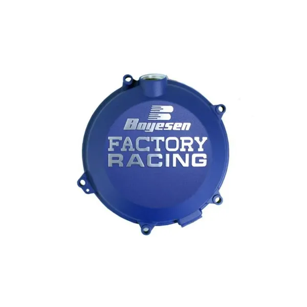 Couvercle de carter d’embrayage BOYESEN Factory Racing alu Race Blue KTM/Husqvarna