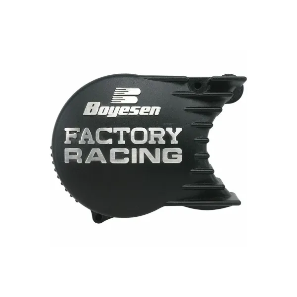 Couvercle de carter d'allumage BOYESEN Factory Racing noir