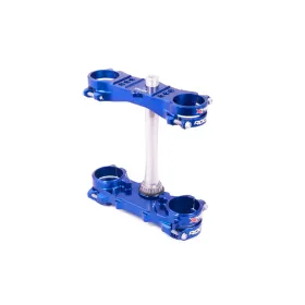 Té de fourche Rocs X-Trig bleu Yamaha YZ250F/YZ450F