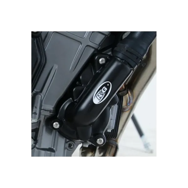 Couvre-carter droit (pompe à eau) R&G RACING noir KTM Duke 790
