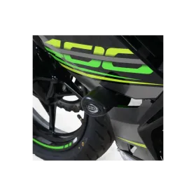 Tampons de protection R&G RACING Aero noir Kawasaki Ninja 400