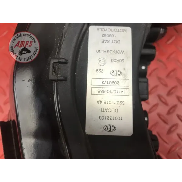 Optique de phare avant Ducati 1198 2009 à 2011