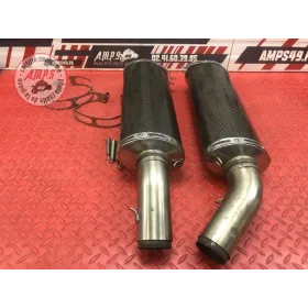Paire de silencieux d'échappement Termignoni Ducati 1198 2009 à 2011