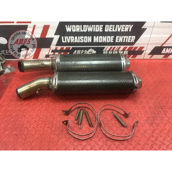 Paire de silencieux d'échappement Termignoni Ducati 1198 2009 à 2011