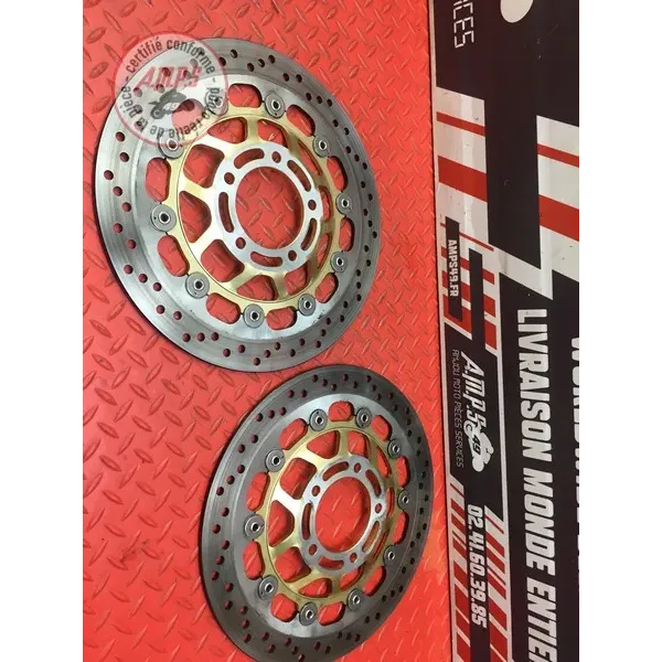 Paire de disque de frein avant 