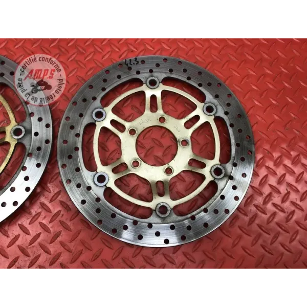 Paire de disque de frein avant Suzuki SV N 650 1999 à 2002
