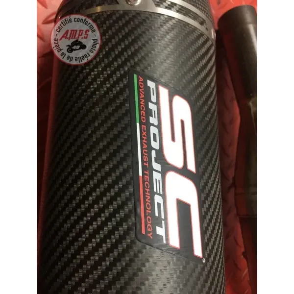 Ligne complète SC project Kawasaki Z900 2017 à 2019