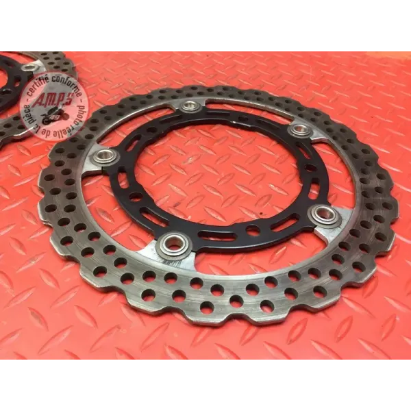 Paire de disque de frein avant Kawasaki Z900 2017 à 2019