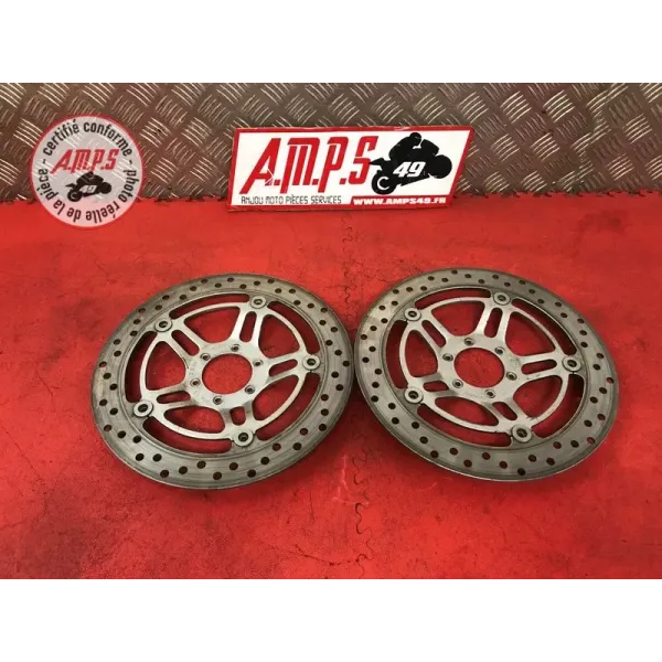 Paire de disque de frein avant Honda 600 Hornet 1998 à 2002