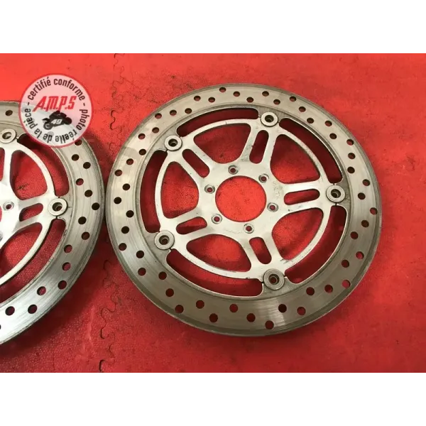 Paire de disque de frein avant Honda 600 Hornet 1998 à 2002