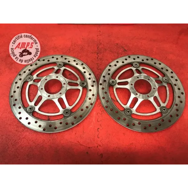 Paire de disque de frein avant Honda 600 Hornet 1998 à 2002