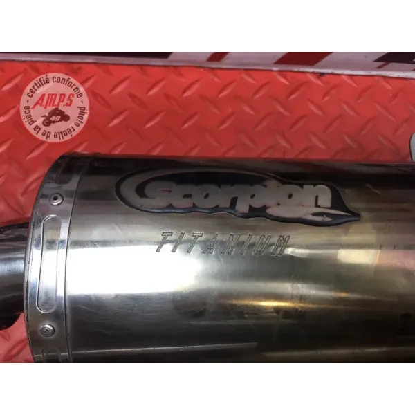 Silencieux Scorpion Titanium Honda 600 Hornet 1998 à 2002