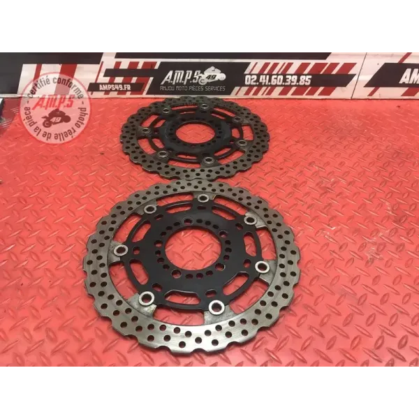 Paire de disque de frein avant Kawasaki VERSYS 650  2015 à 2021