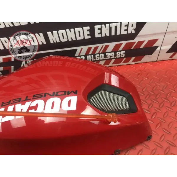 Cache sur reservoir gauche Ducati 1100 Monster EVO 2008 à 2013