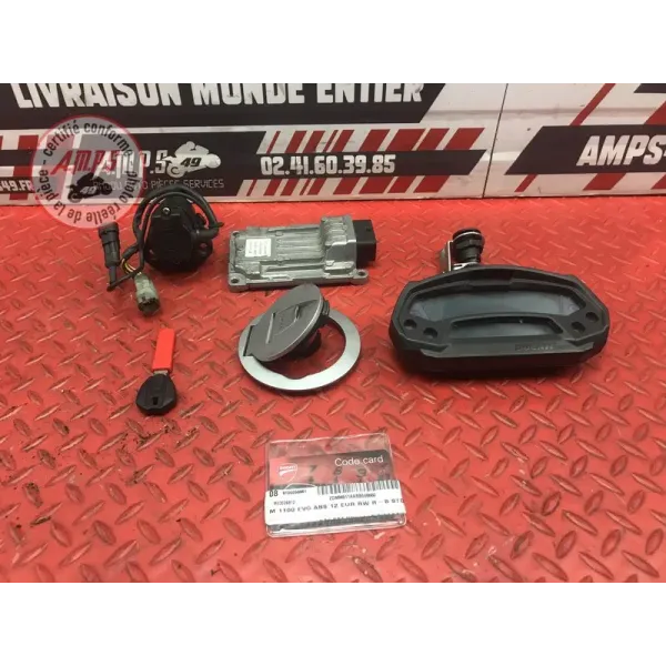 Kit neiman avec boitier CDI +compteur +verrou Ducati 1100 Monster EVO 2008 à 2013