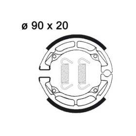 Plaquettes de freins Arrière AP RACING - CBX F - 125 - HONDA 1984-1988