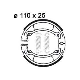 Plaquettes de freins Avant AP RACING - V - 90 - YAMAHA 1975-1978