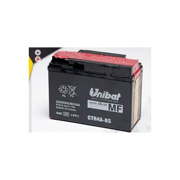 Batterie UNIBAT - Z J Monkey - 50 - HONDA  1992-1993  