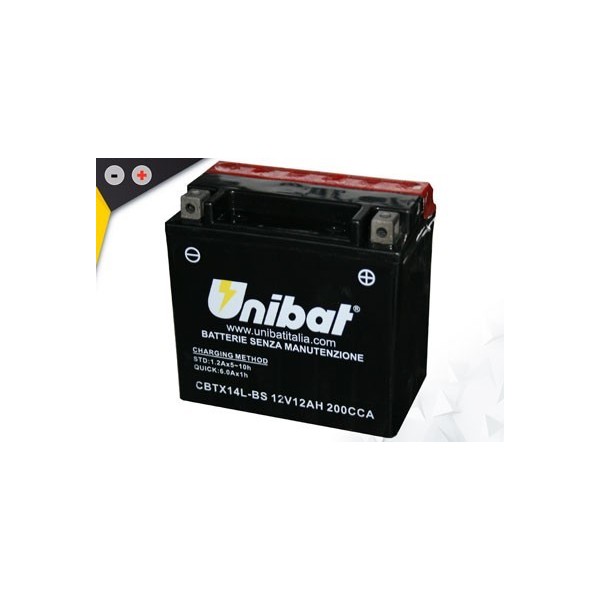 Batterie UNIBAT - XL X Sportster Forty-Eight Abs - 1200 - HARLEY-DAVIDSON  2015-2016  