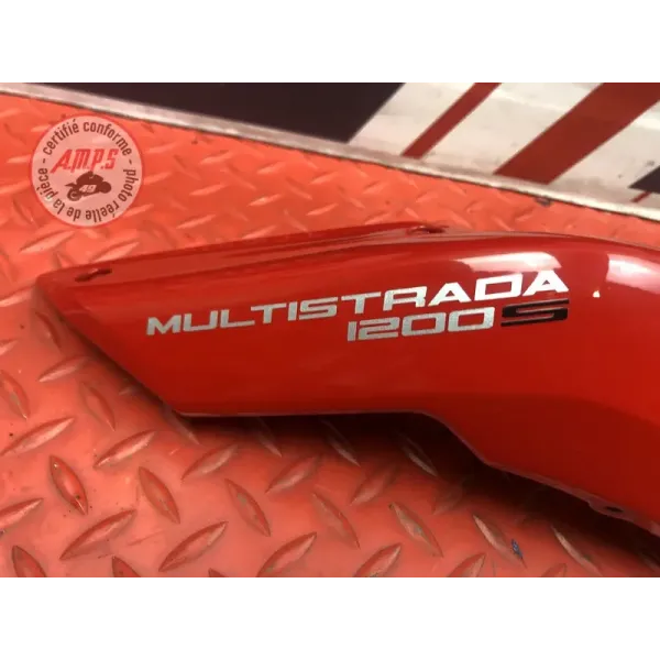 Cache plastique sous selle droit Ducati 1200 Multistrada S 2010 à 2012