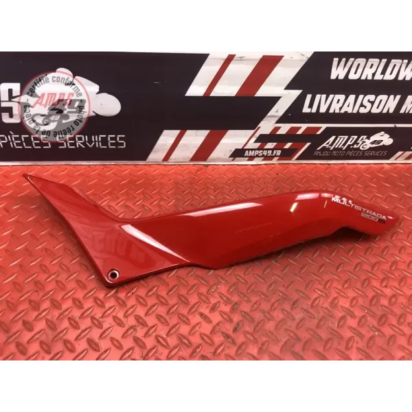 Cache plastique sous selle gauche Ducati 1200 Multistrada S 2010 à 2012