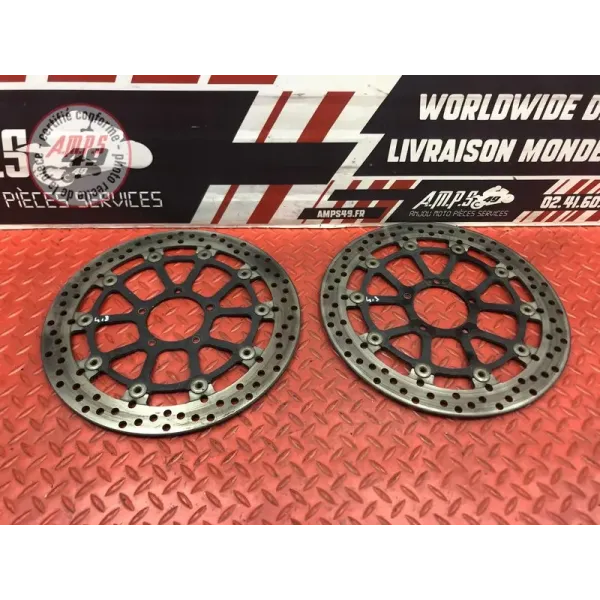 Paire de disque de frein avant Ducati 1200 Multistrada S 2010 à 2012