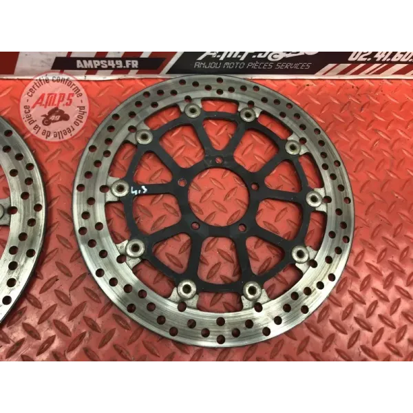 Paire de disque de frein avant Ducati 1200 Multistrada S 2010 à 2012
