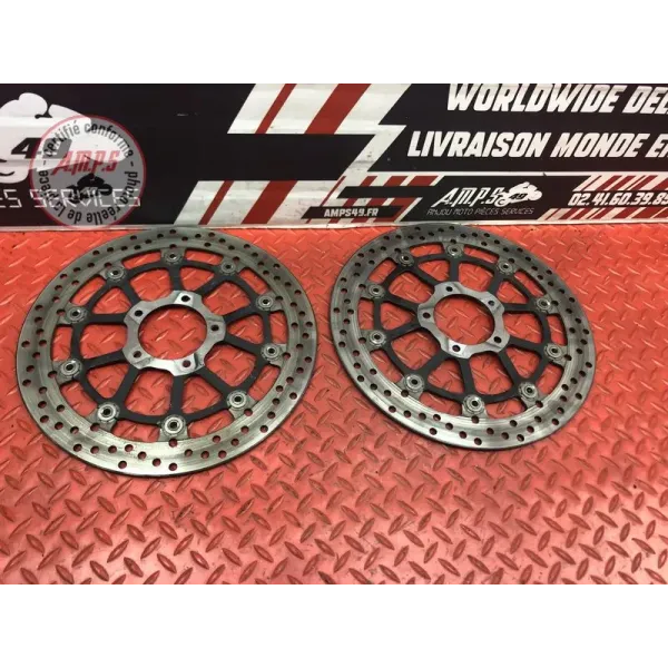 Paire de disque de frein avant Ducati 1200 Multistrada S 2010 à 2012