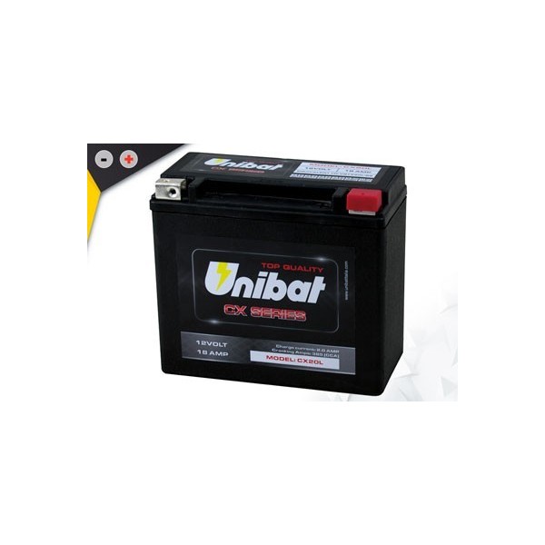 Batterie UNIBAT - GL Goldwing Abs - 1800 - HONDA  2018-2019  
