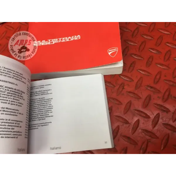 Manuel d utilisateur Ducati 1260 Multistrada Enduro 2019 à 2021