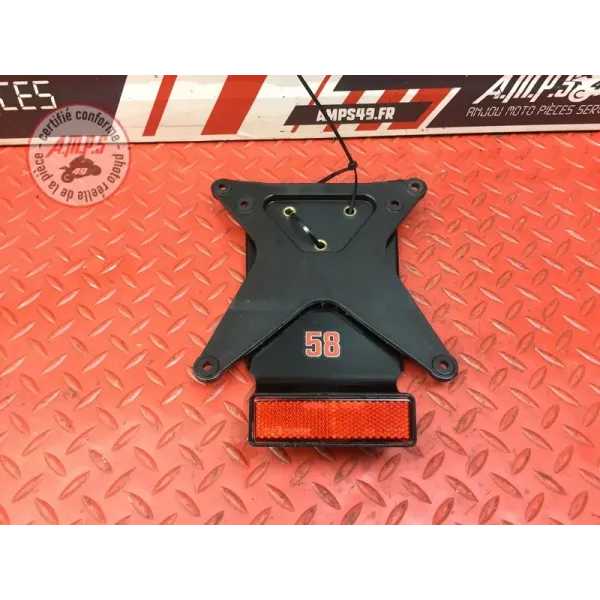 Support de plaque Ducati 1260 Multistrada Enduro 2019 à 2021