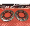 Paire de disque de frein avant Yamaha FZ6 Fazer 2004 à 2006