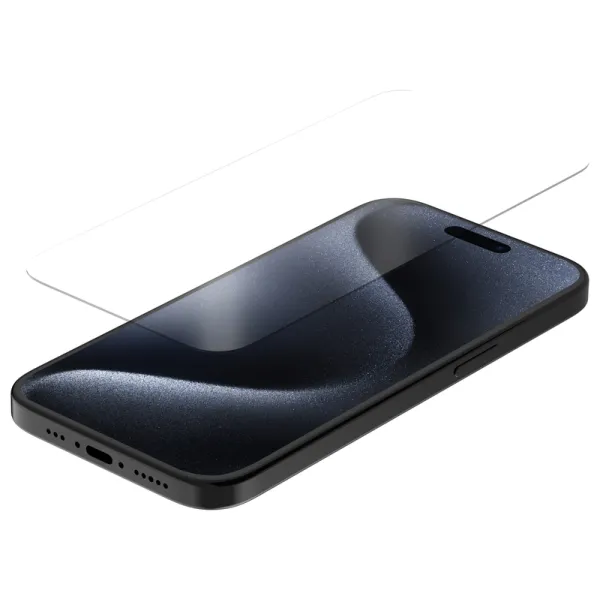 QUADL SCRN PROT GLASS IPHONE 15 / 15 PRO