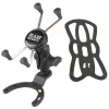 Pack complet RAM MOUNTS X-Grip bras court fixation réservoir - smartphones larges